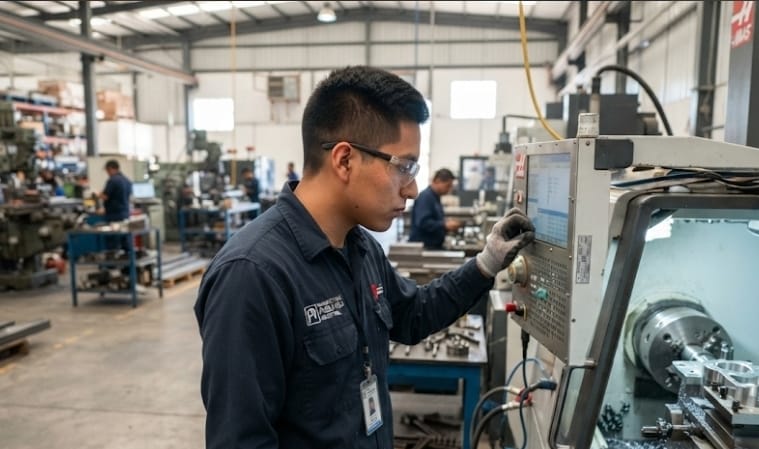OPERADOR DE MAQUINADO Y TORNOS CNC SIN EXPERIENCIA PREVIA Manufacturas Pueblo Viejo Industrial